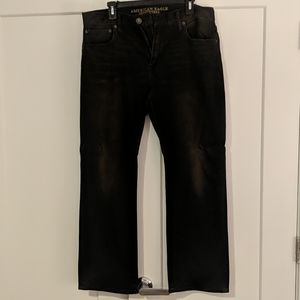 American Eagle Outfitters Men's Black Jeans